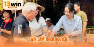 13WIN làm thiện nguyện